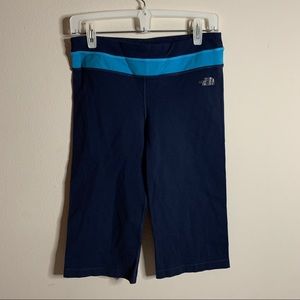 The North Face Blue Crop Leggings Capri Tights